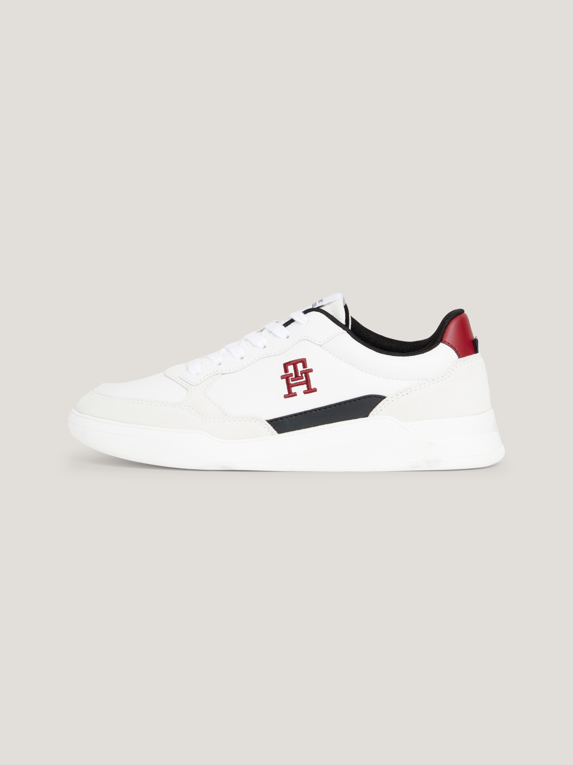 【関税&送料込】Thom Browne Lo-Top Trainer On Rwb Cupsole In Rwb Low-Top Leather Sneaker | Thom Browne