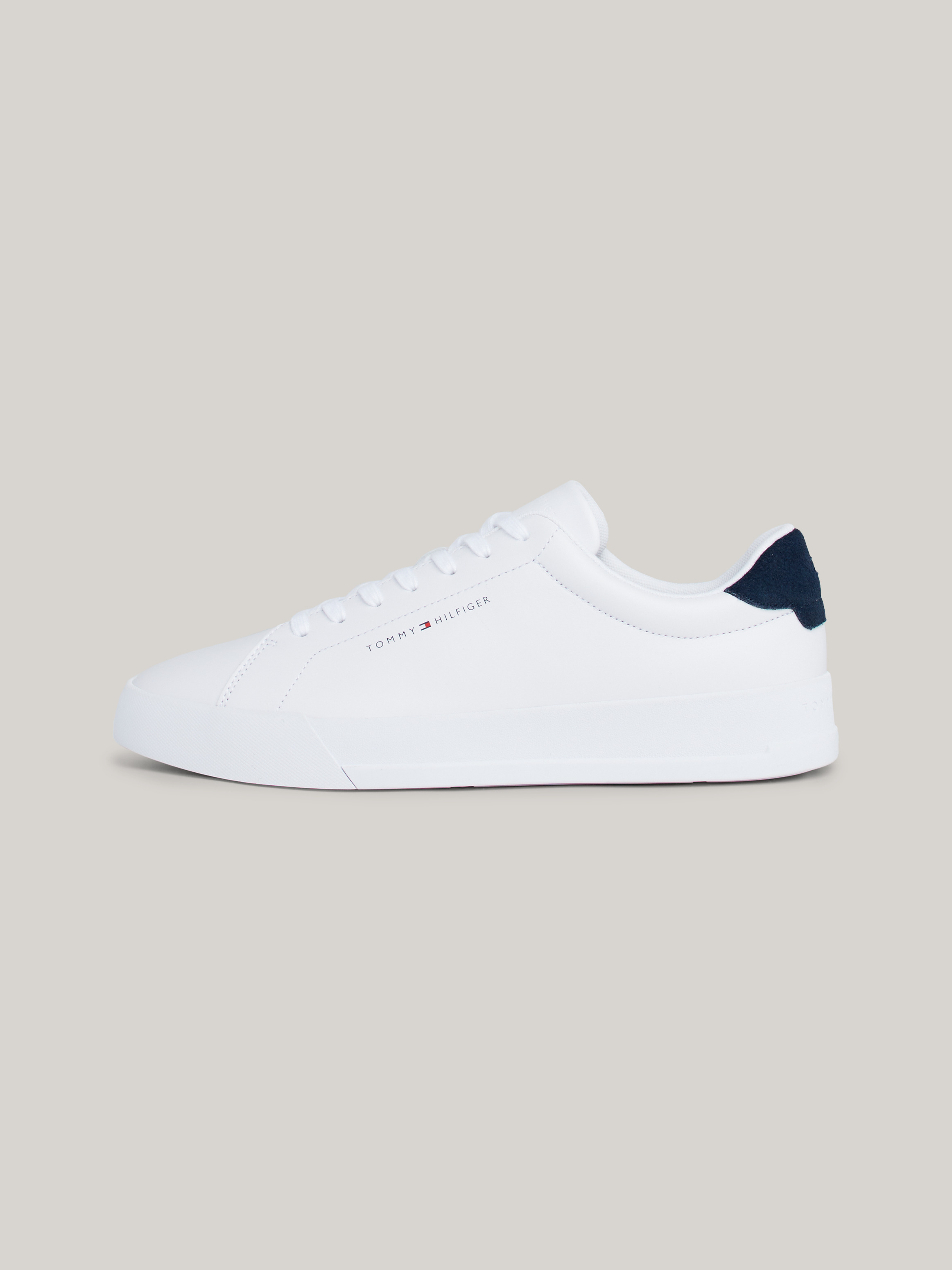 Leather Chunky Court Trainers Sneakers Tommy Hilfiger