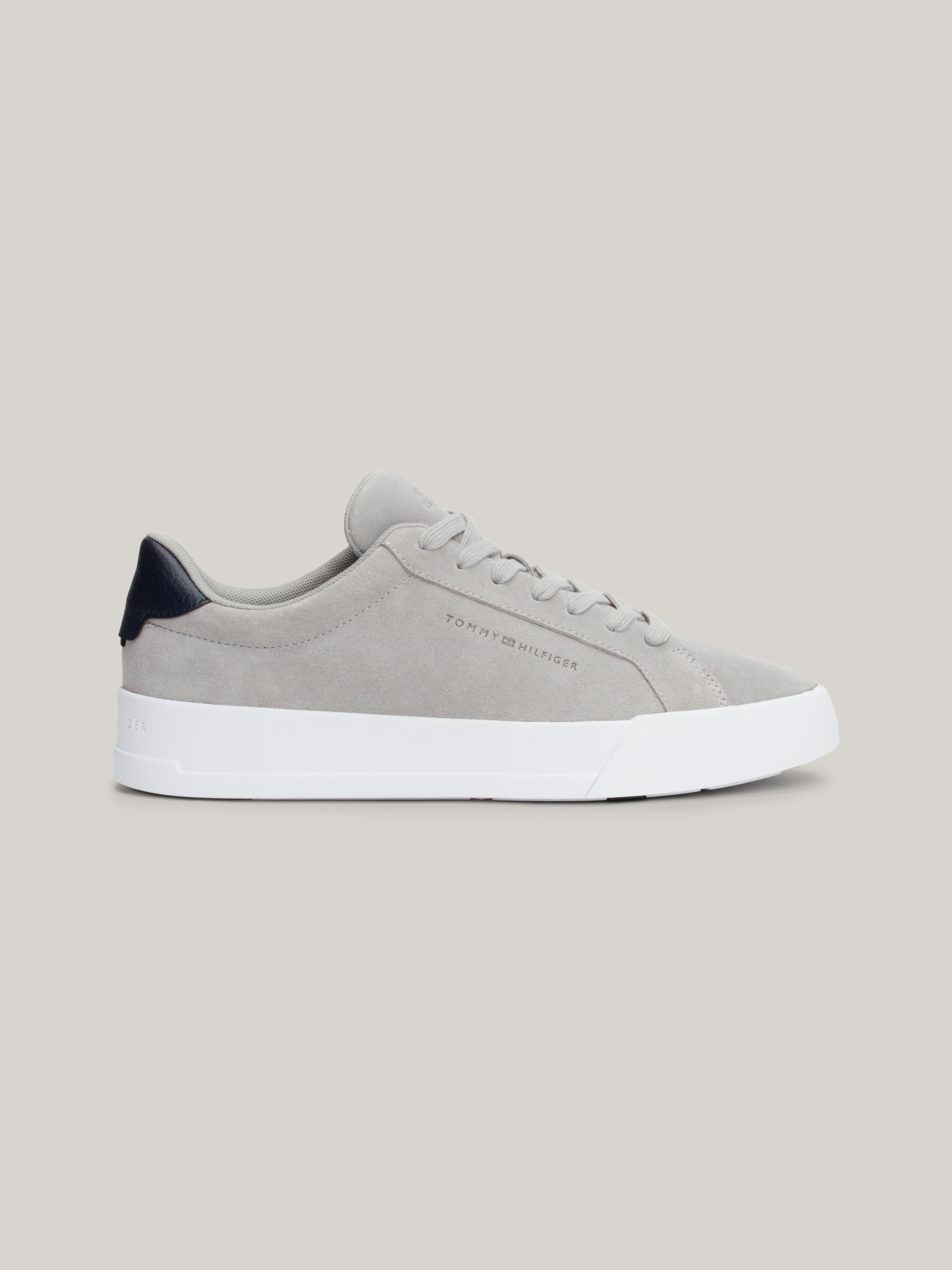 Tommy hilfiger trainers grey sales