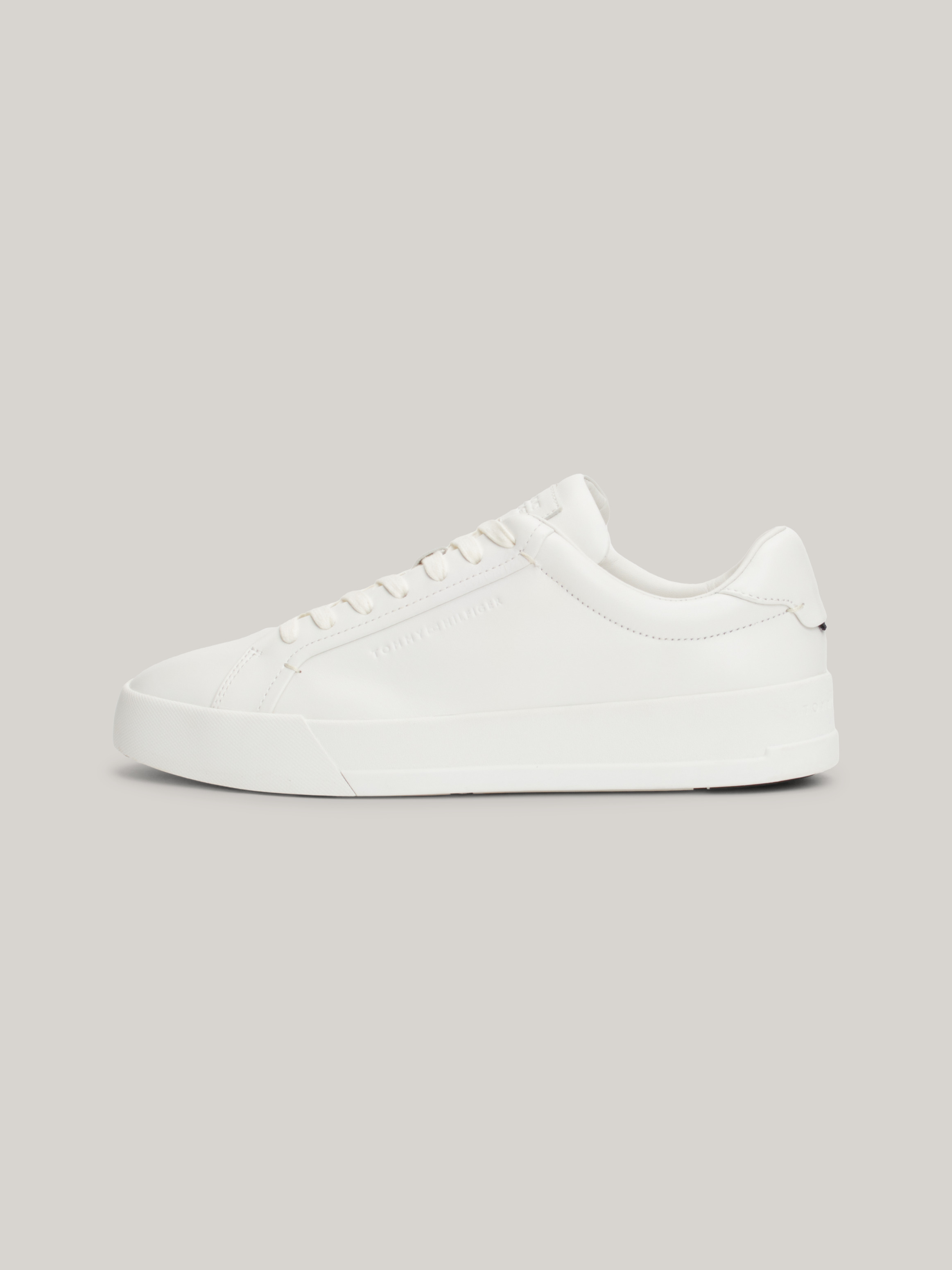 Premium Leather Court Trainers
