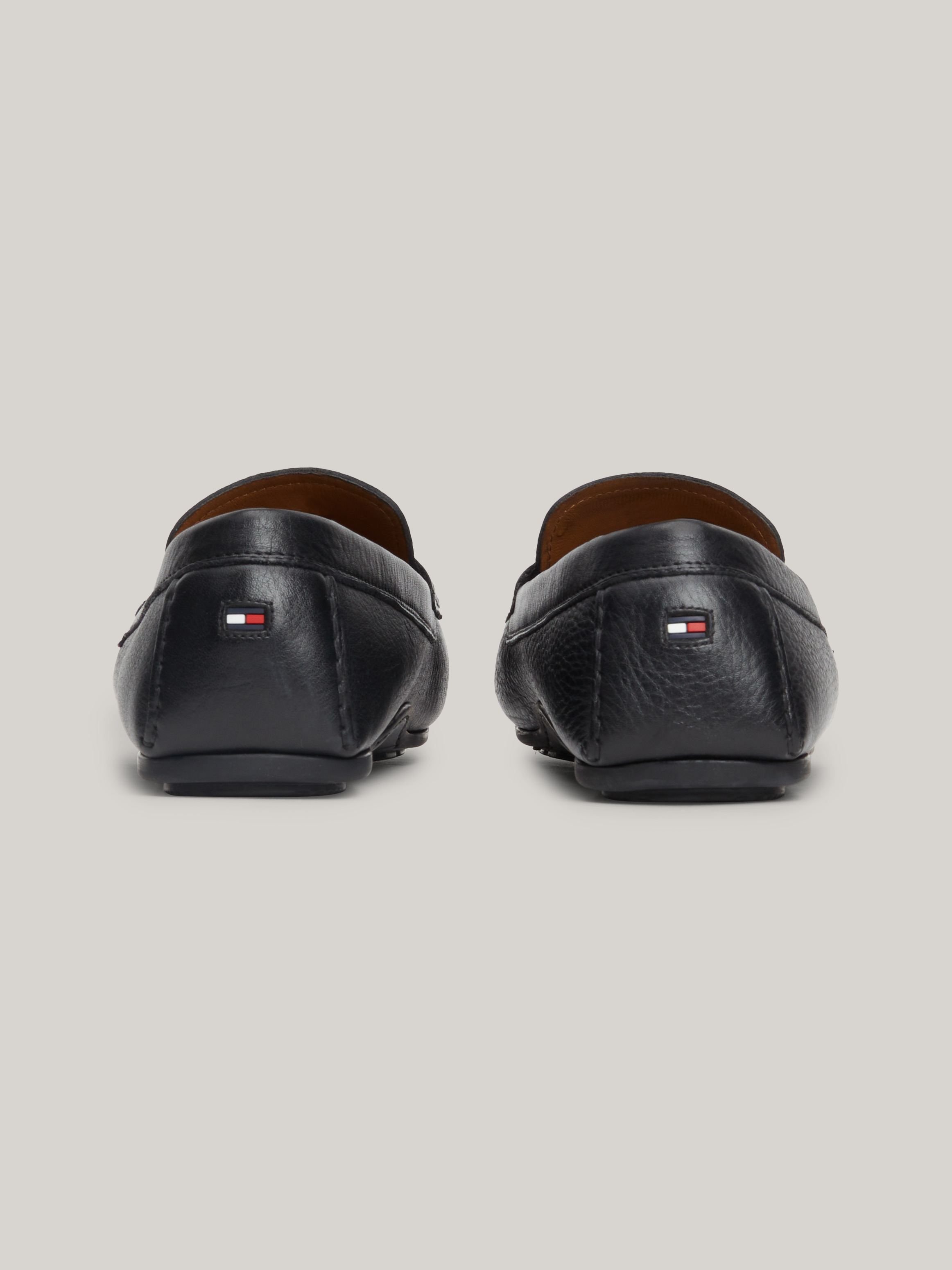 Leather Fine Cleat Driving Shoes Casual Shoes Tommy Hilfiger