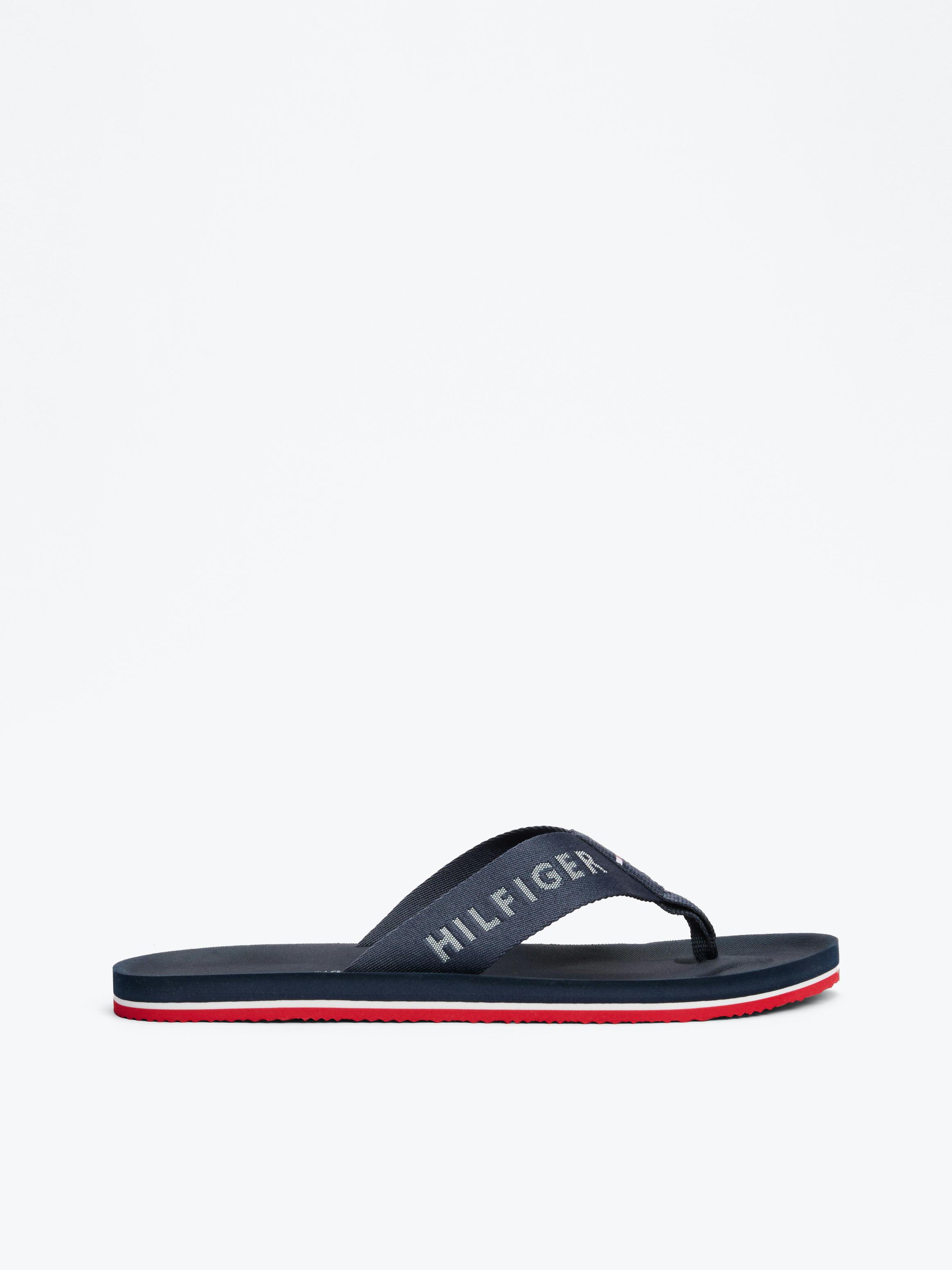 Contoured Footbed Flip-Flops Slides Tommy Hilfiger