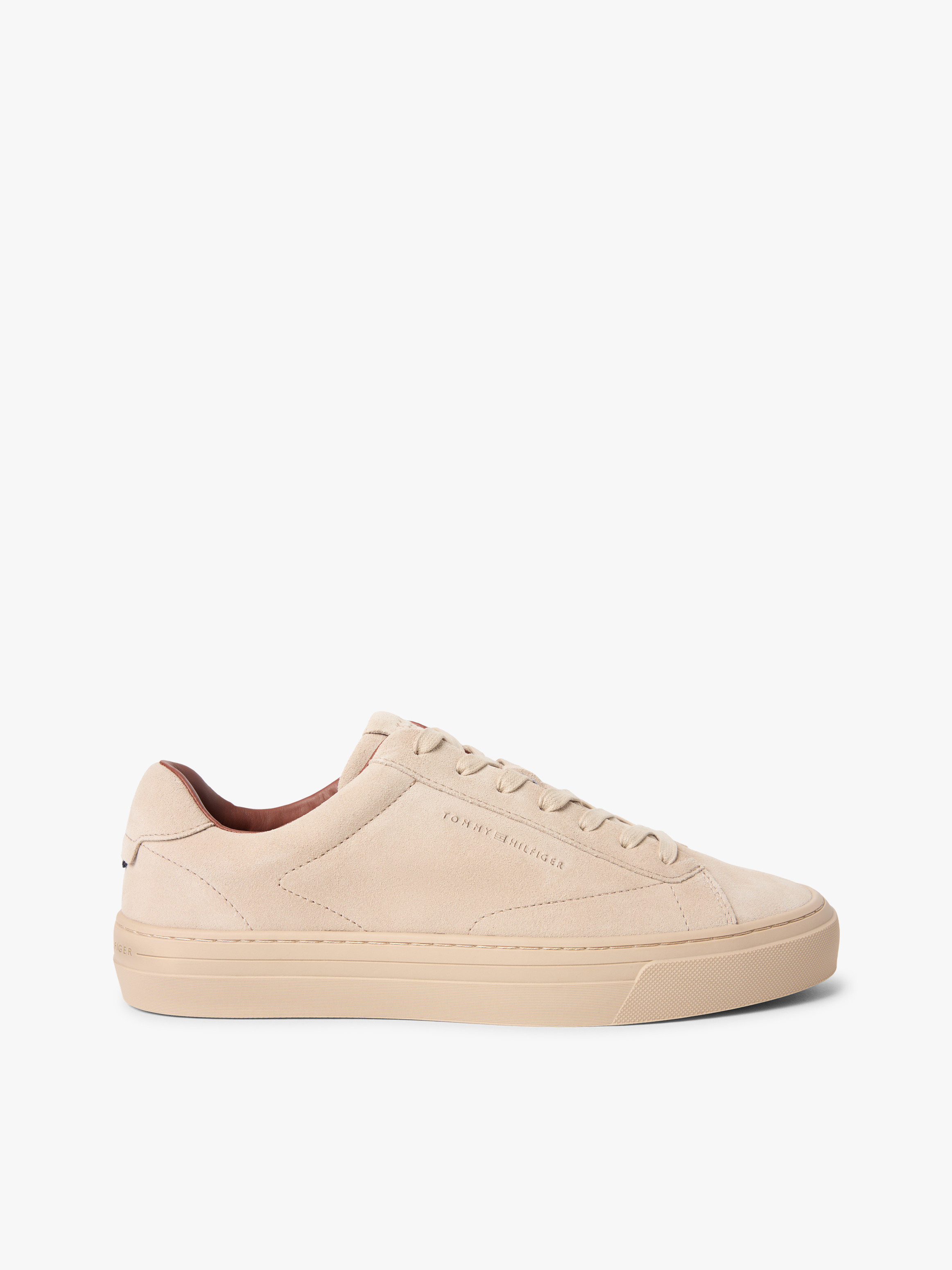 Premium Debossed Suede Trainers