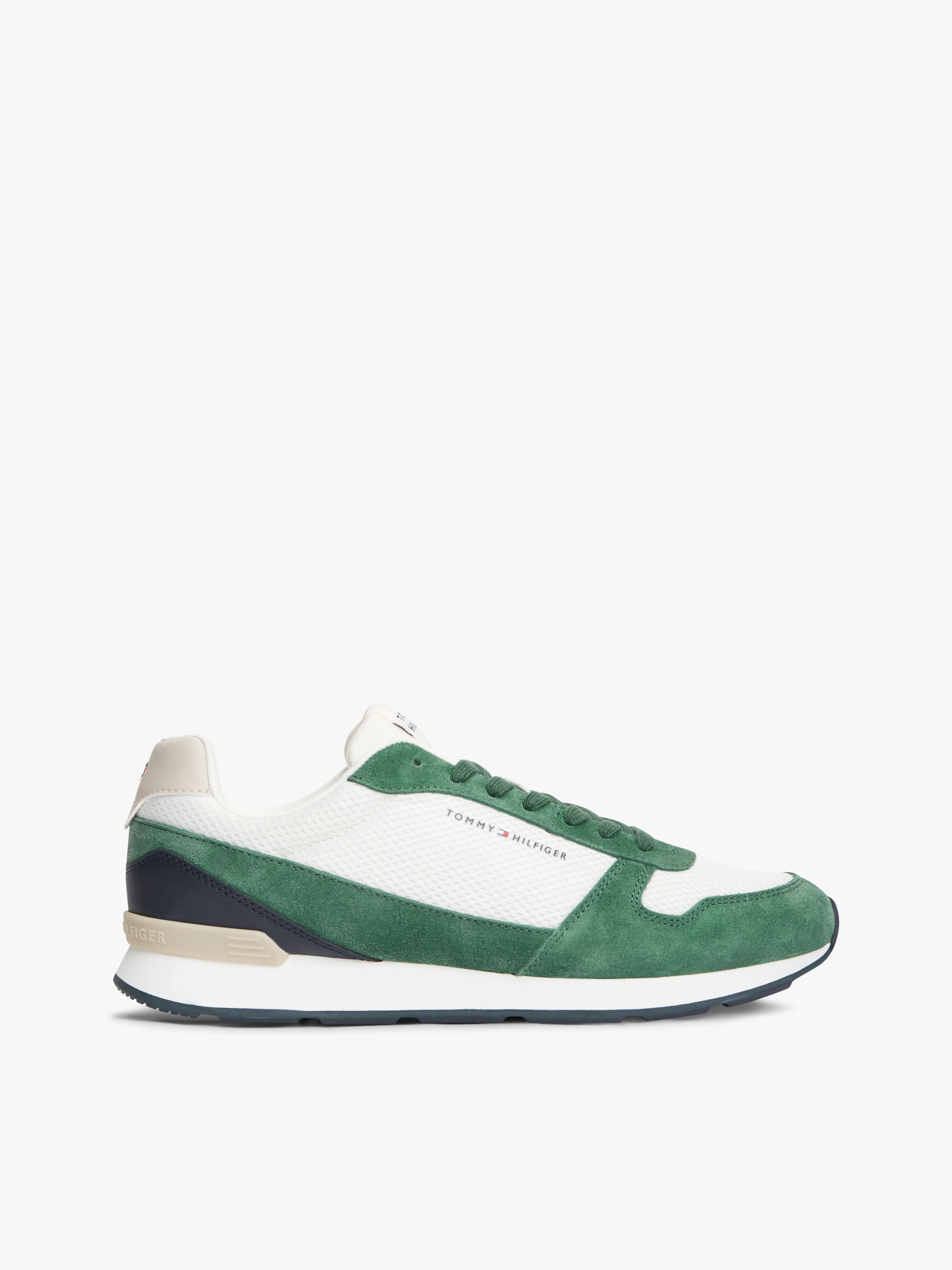 Suede Lightweight Mesh Trainers