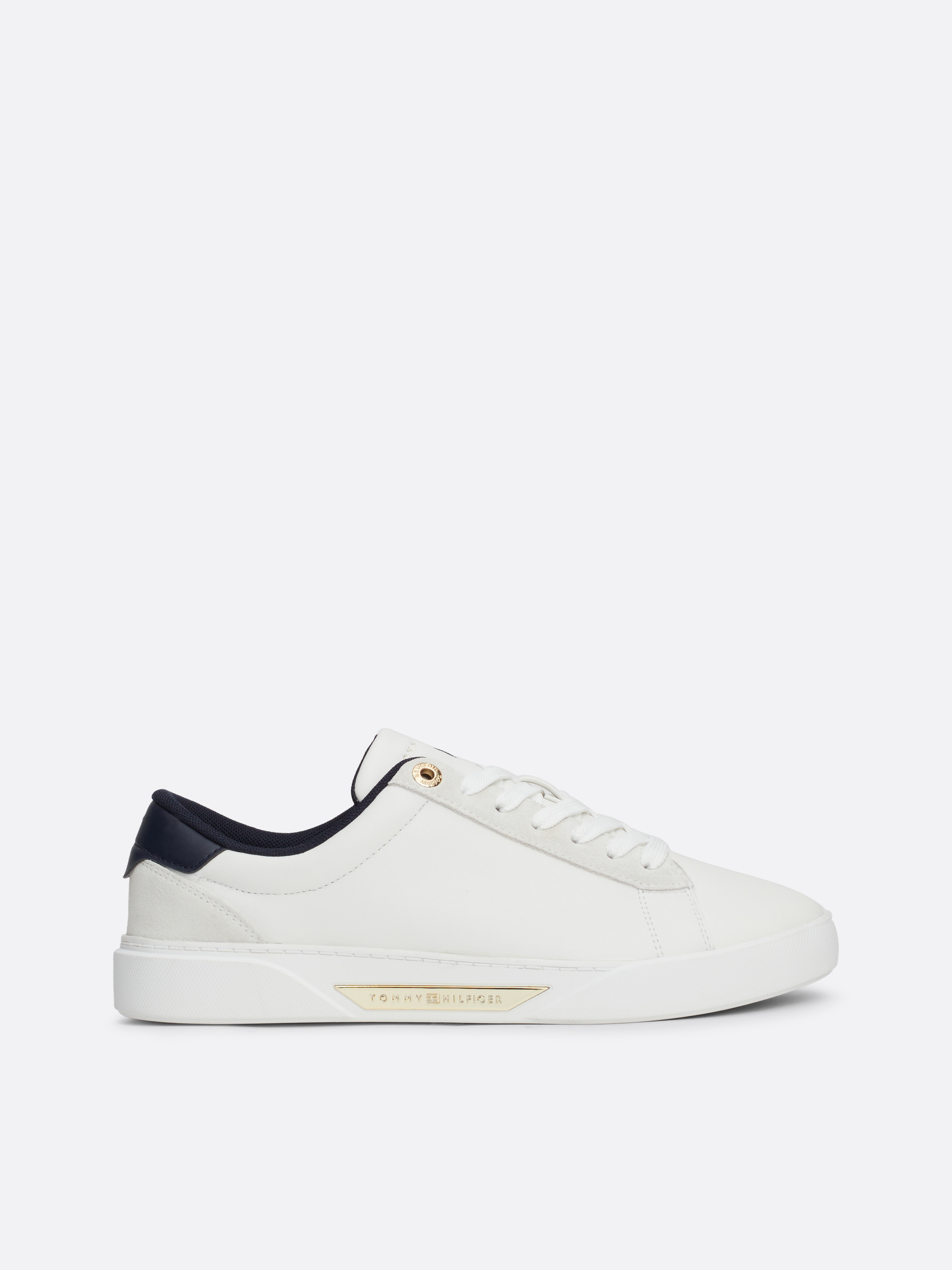 ★ ★ TH Court Leather Sneakers White T52F1ARS0 Tommy Hilfiger Court Leather Sneakers | White | FARFETCH