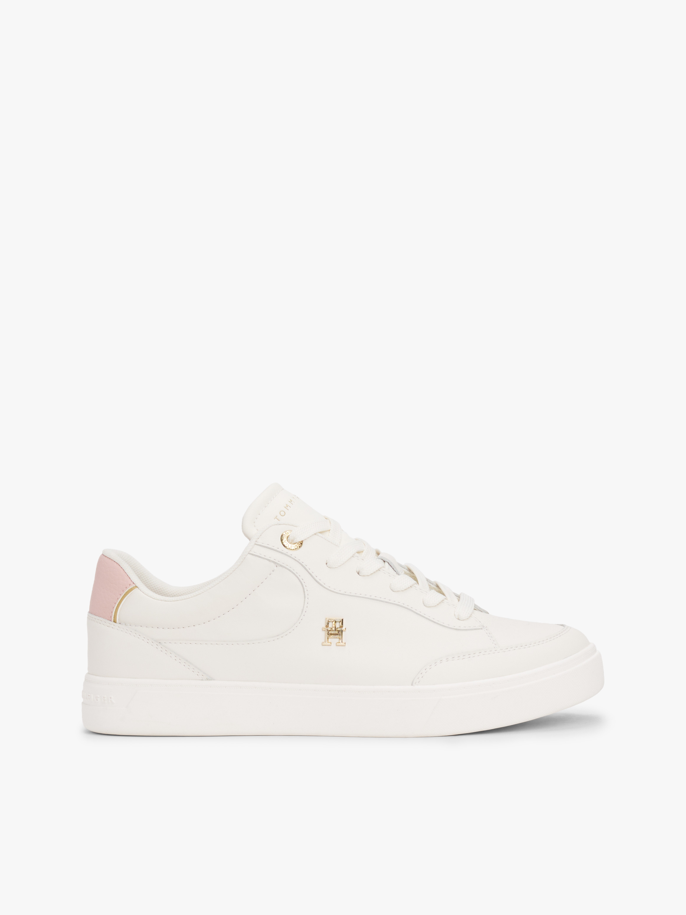 ★ ★ TH Court Leather Sneakers White T52F1ARS0 Tommy Hilfiger Court Leather Sneakers | White | FARFETCH