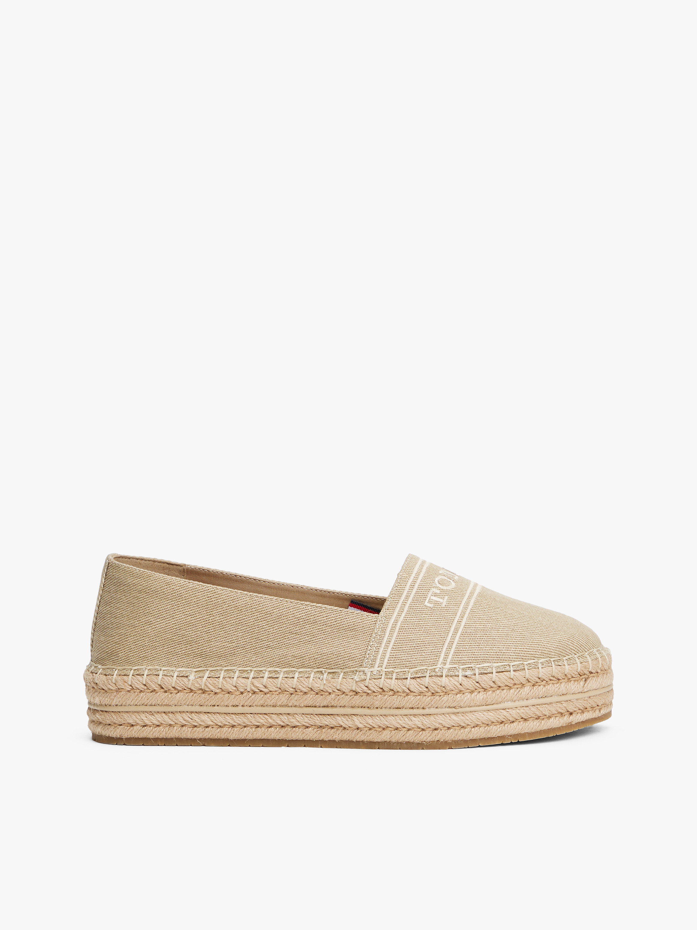 Denim Platform Espadrilles