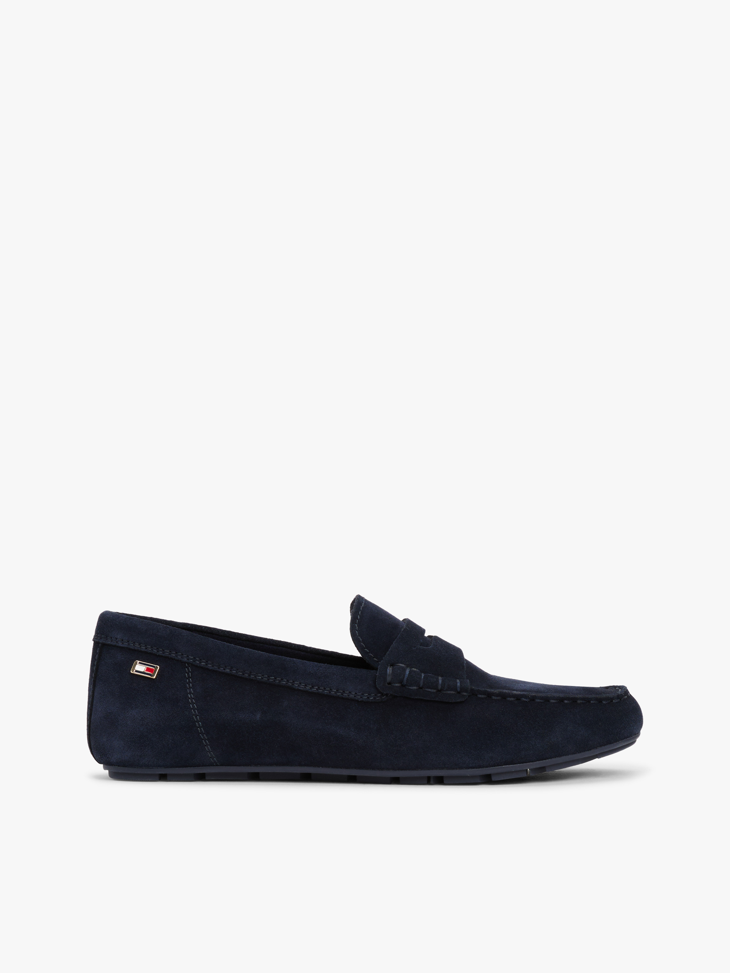 Suede Driver Loafers