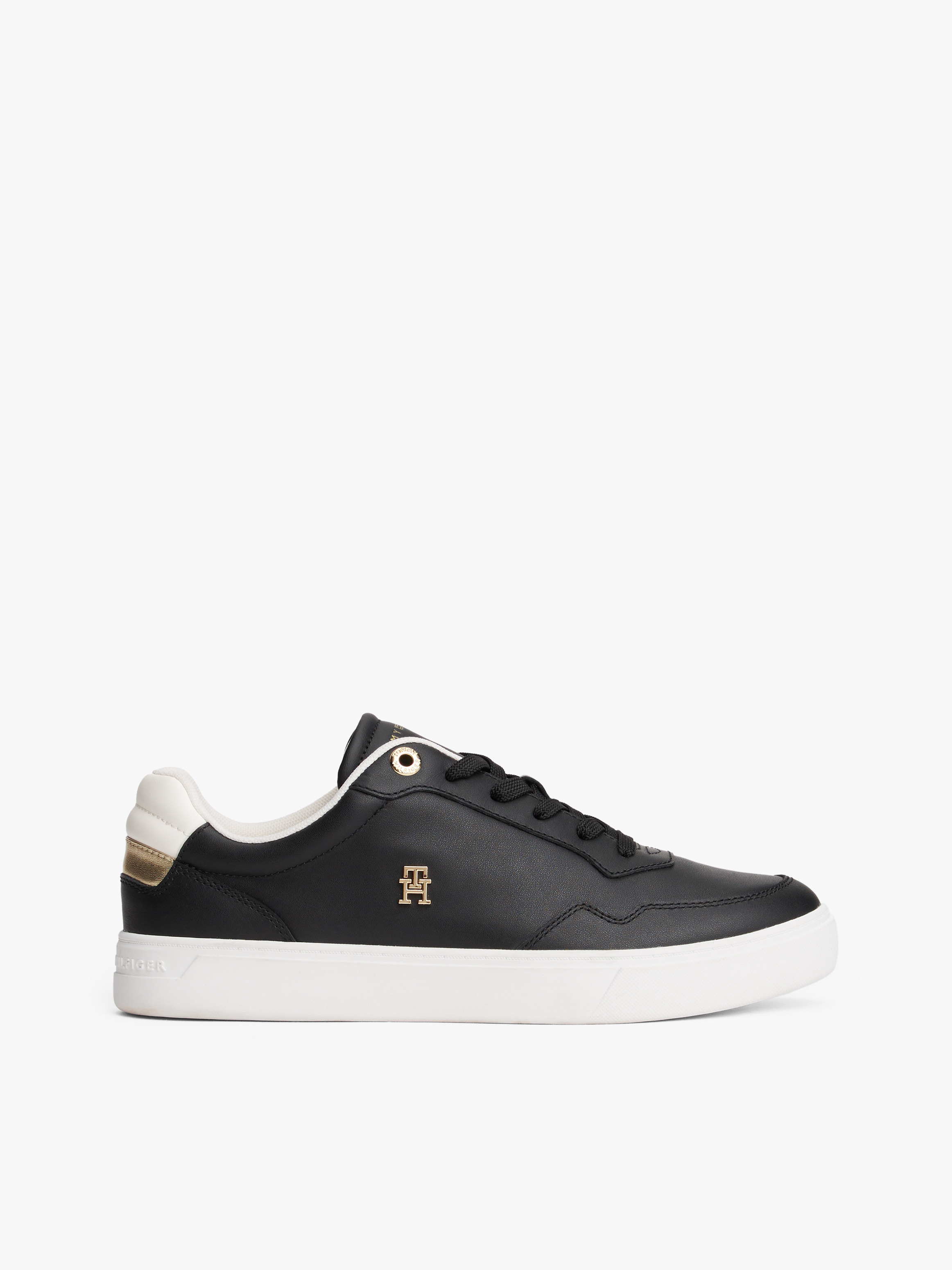 Leather Colour Pop Court Trainers