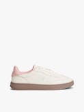 Leather TH Monogram Court Trainers
