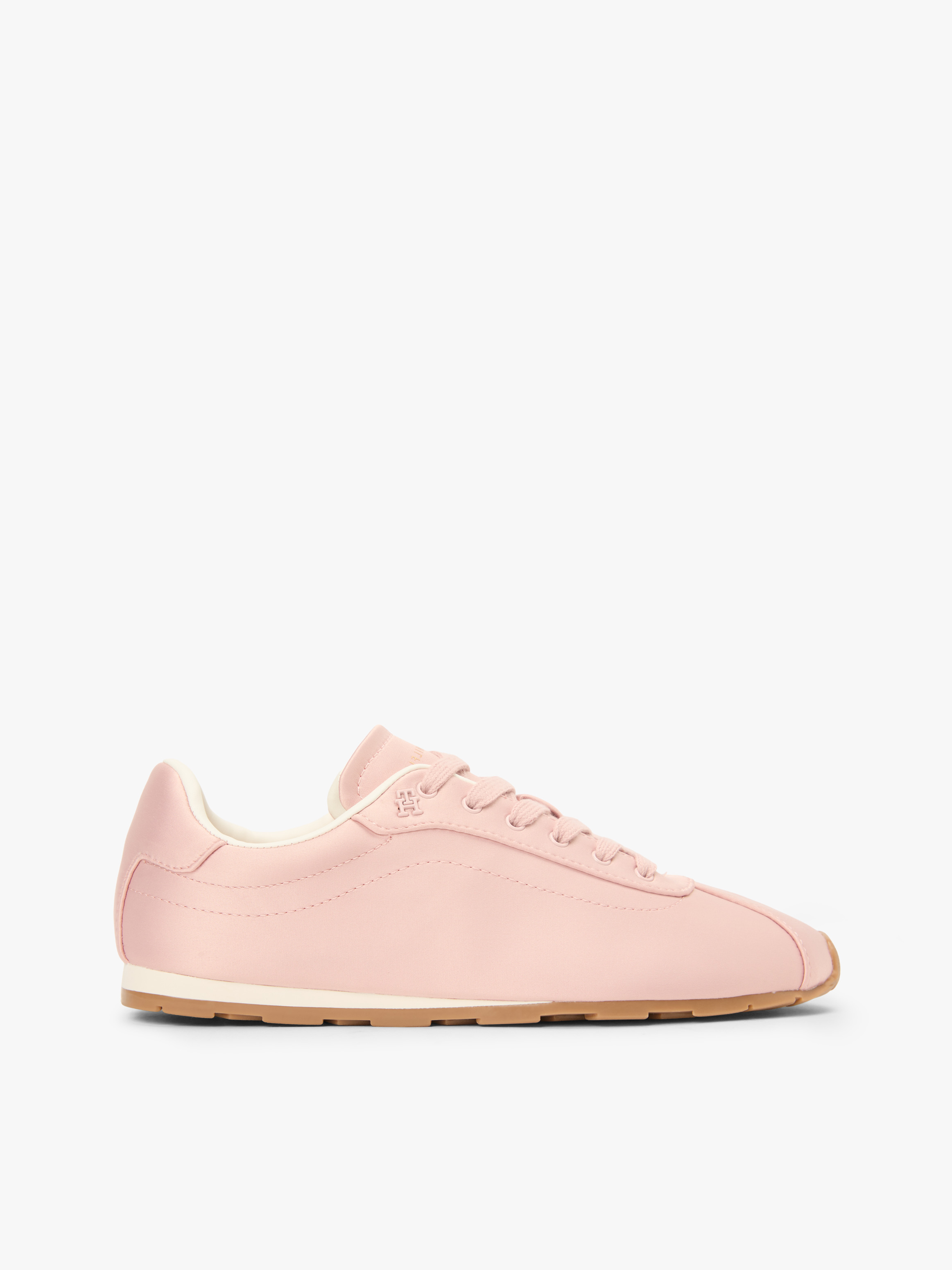 TH Monogram Satin Trainers