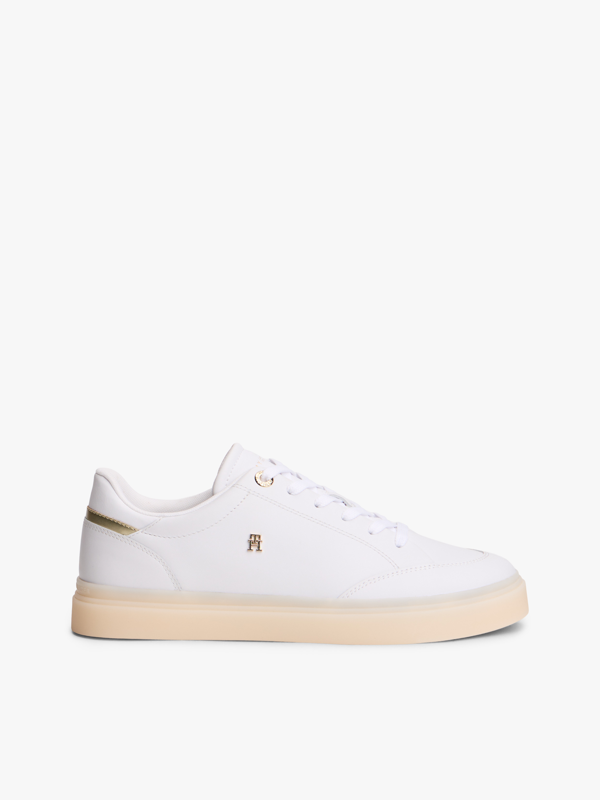 TH Monogram Leather Trainers