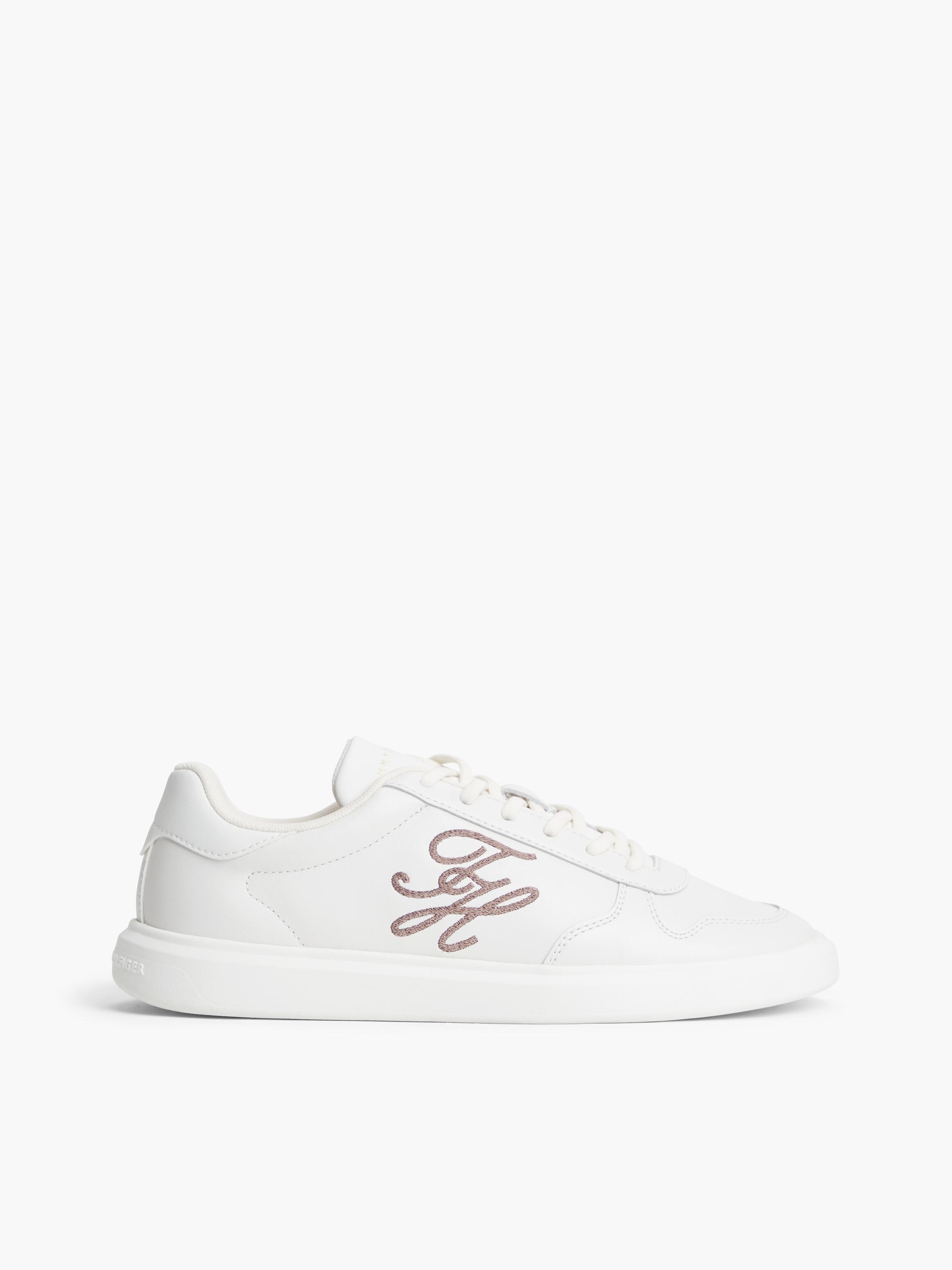 Leather Lightweight Court Trainers