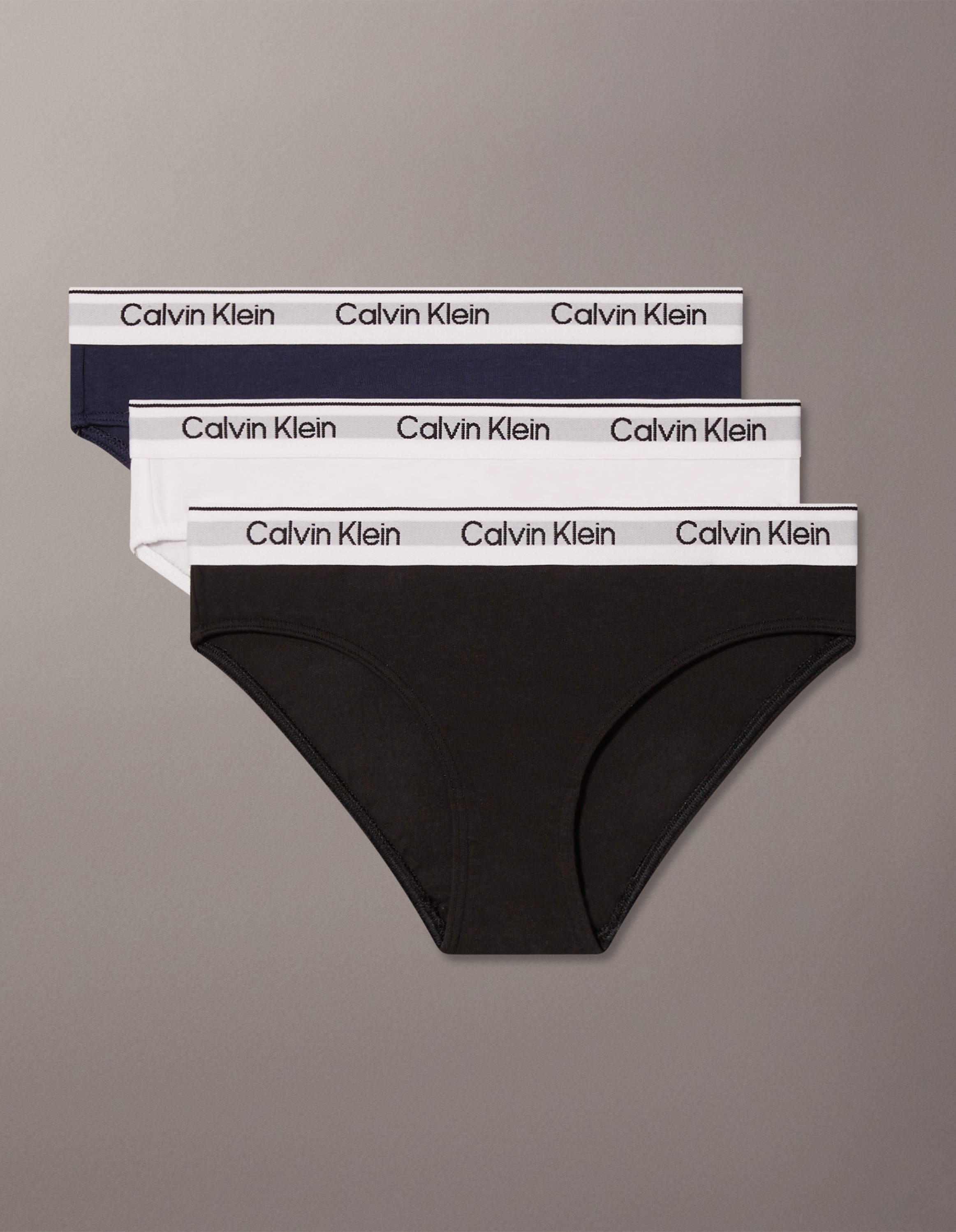 Icon Cotton Stretch 3 Pack Girls Bikini Briefs