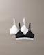 Icon Cotton Stretch Girls 2 Pack Girls Triangle Bras
