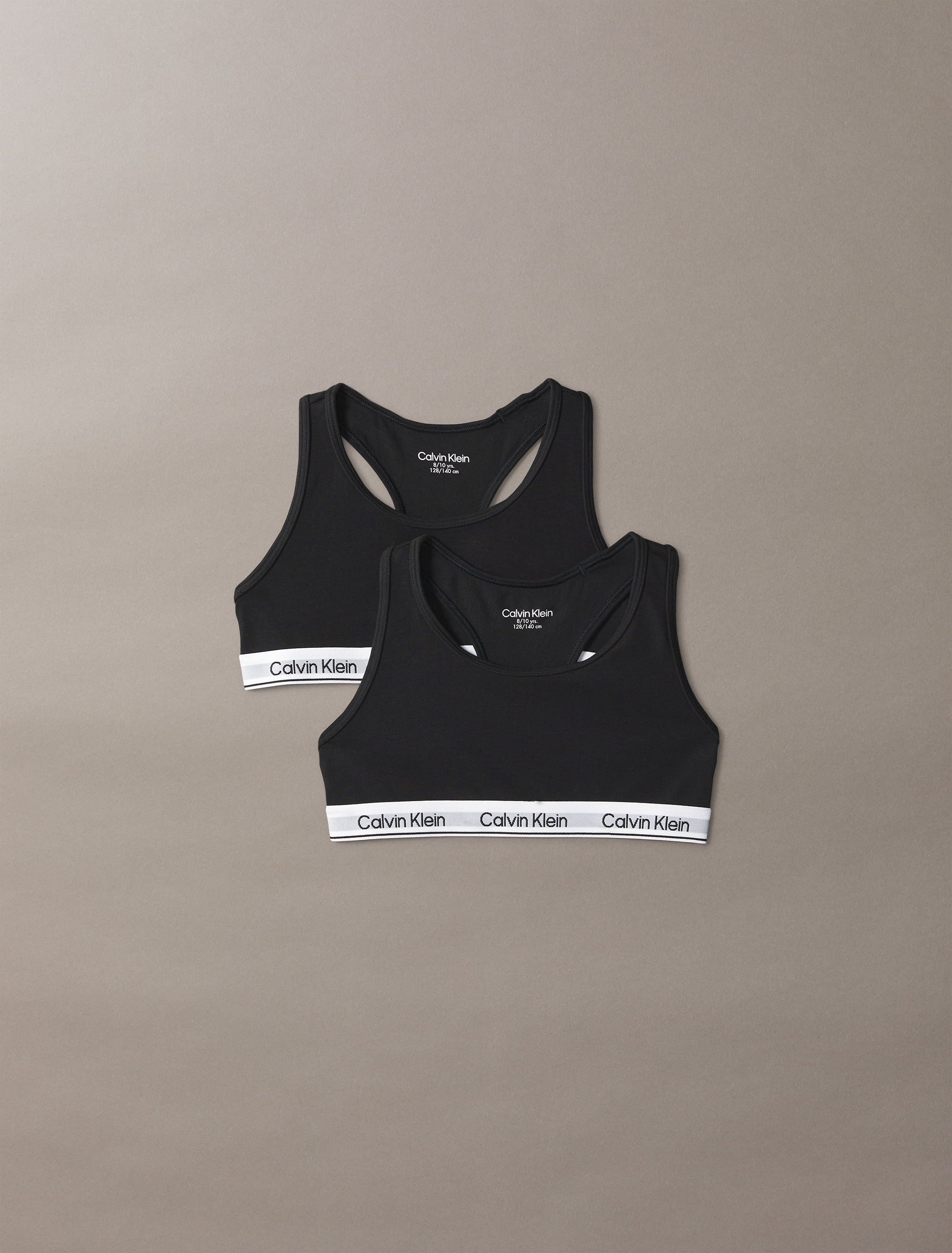 Icon Cotton Stretch 2 Pack Girls Bralettes