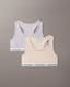 Icon Cotton Stretch 2 Pack Girls Bralettes