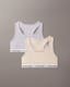 Icon Cotton Stretch 2 Pack Girls Bralettes