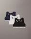 Icon Cotton Stretch 3 Pack Girls Bralettes