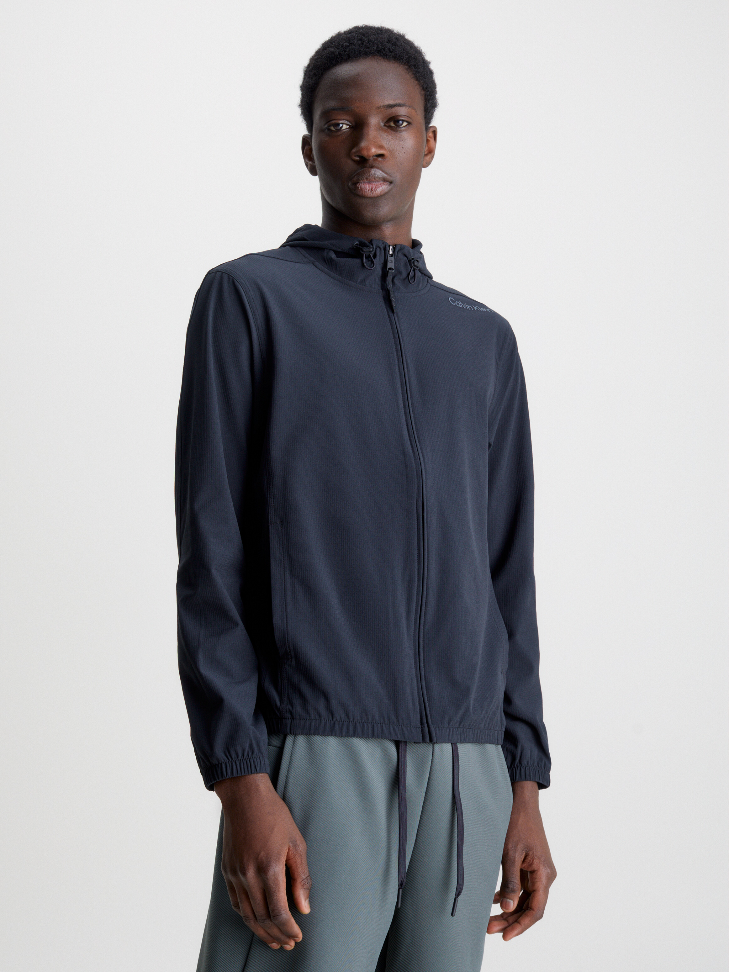 Calvin klein running discount jacket