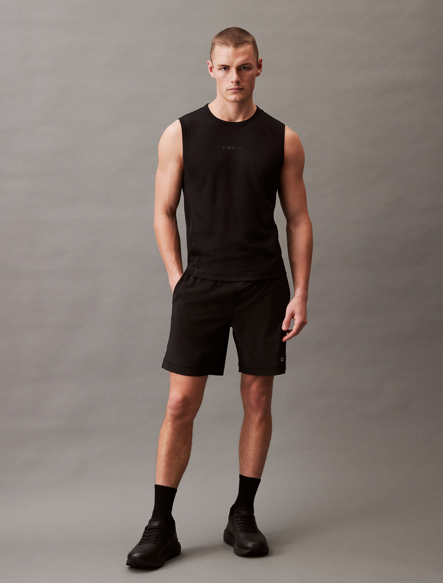 Calvin klein store modern fleece shorts