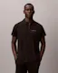 Zip Pique Sport Polo Shirt
