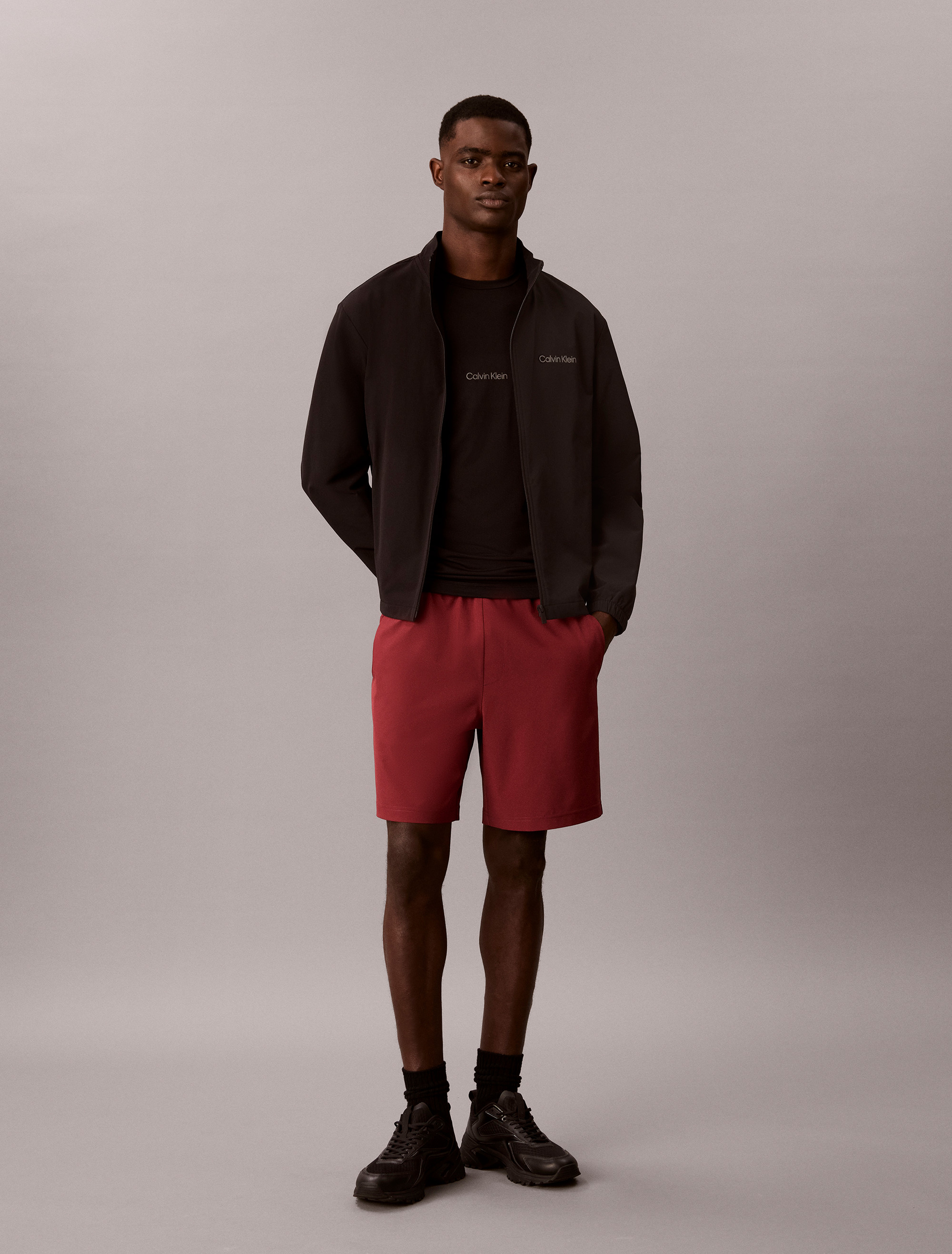 Graphic Monogram Woven Shorts