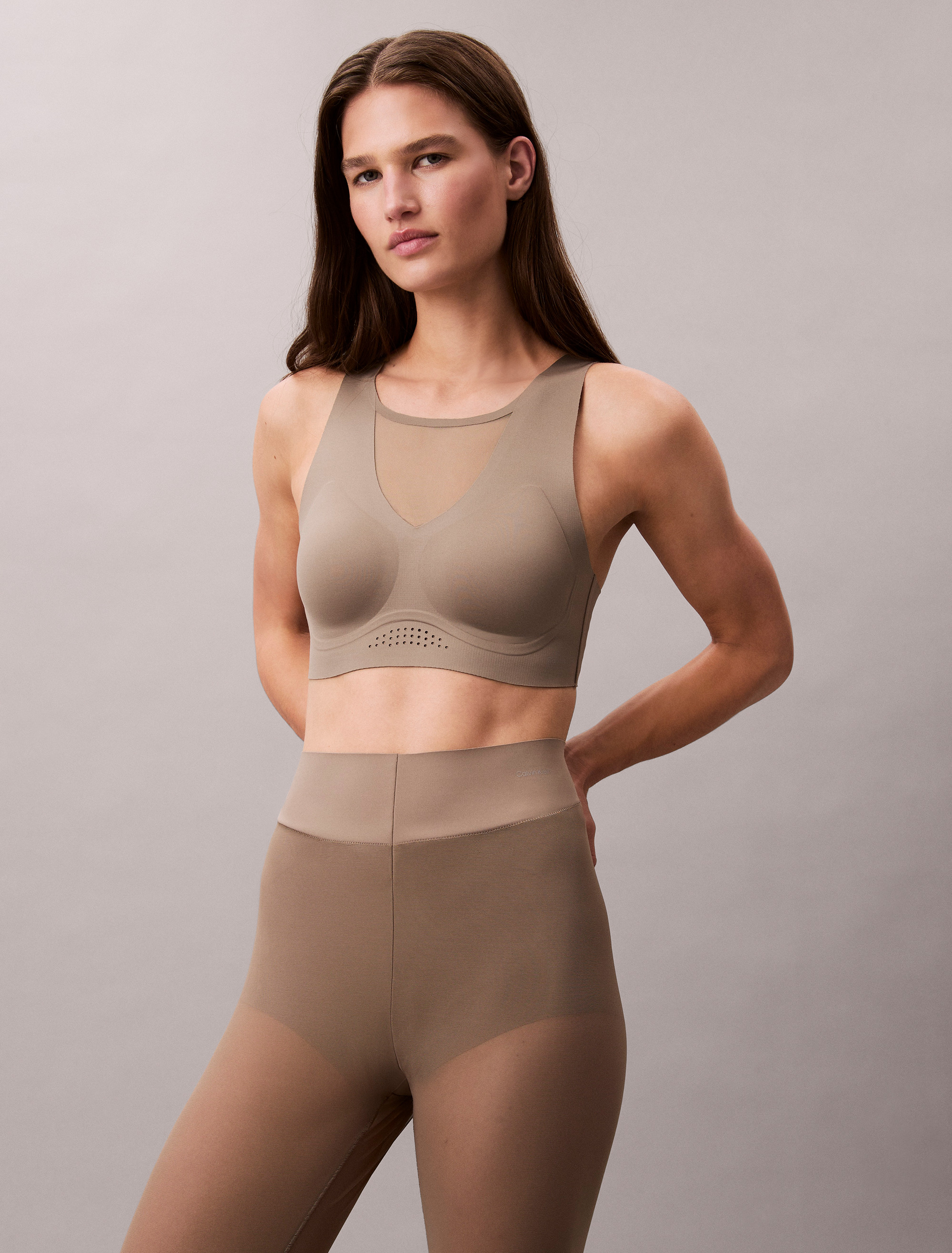 Performance Mesh High Impact Sports Bra