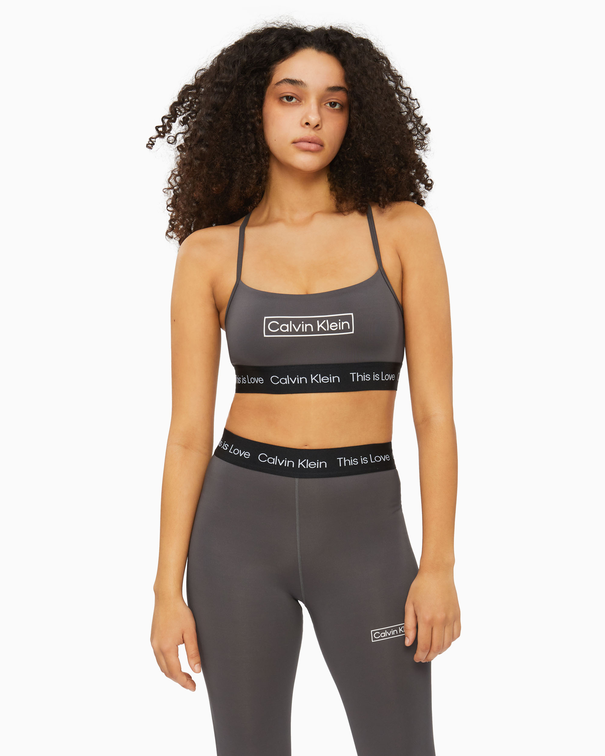 Calvin klein sports bra and leggings shop set