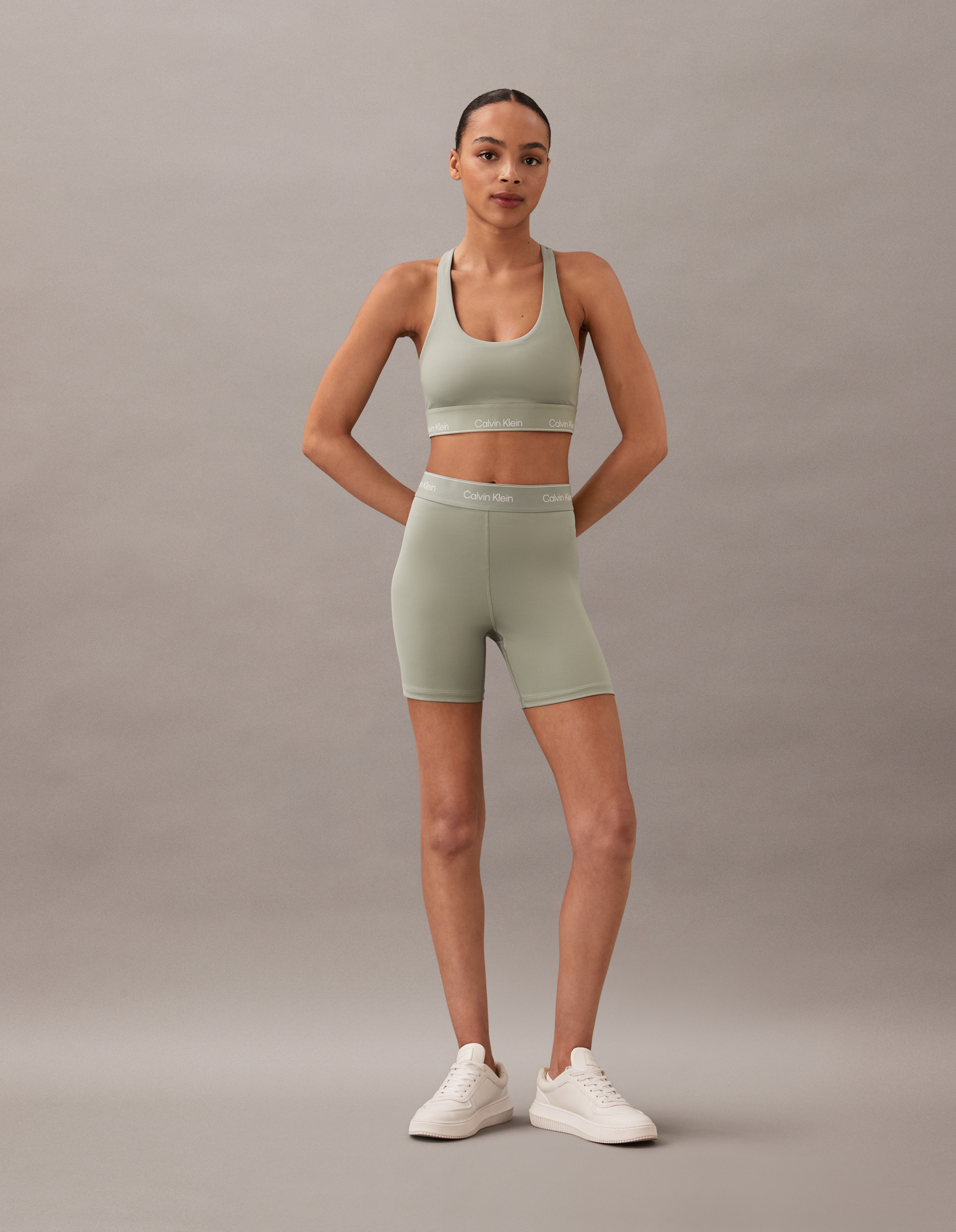 Modern Sport High Waist Tonal Bike Shorts