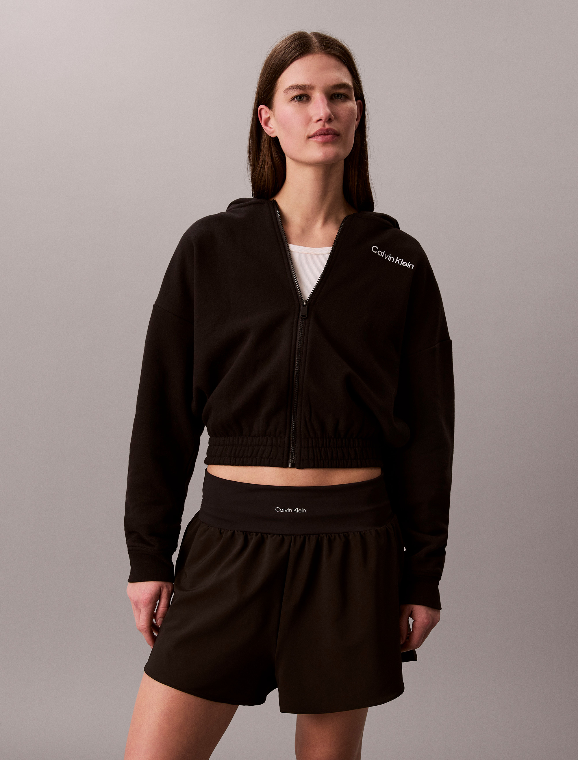 French Terry Zip Hoodie