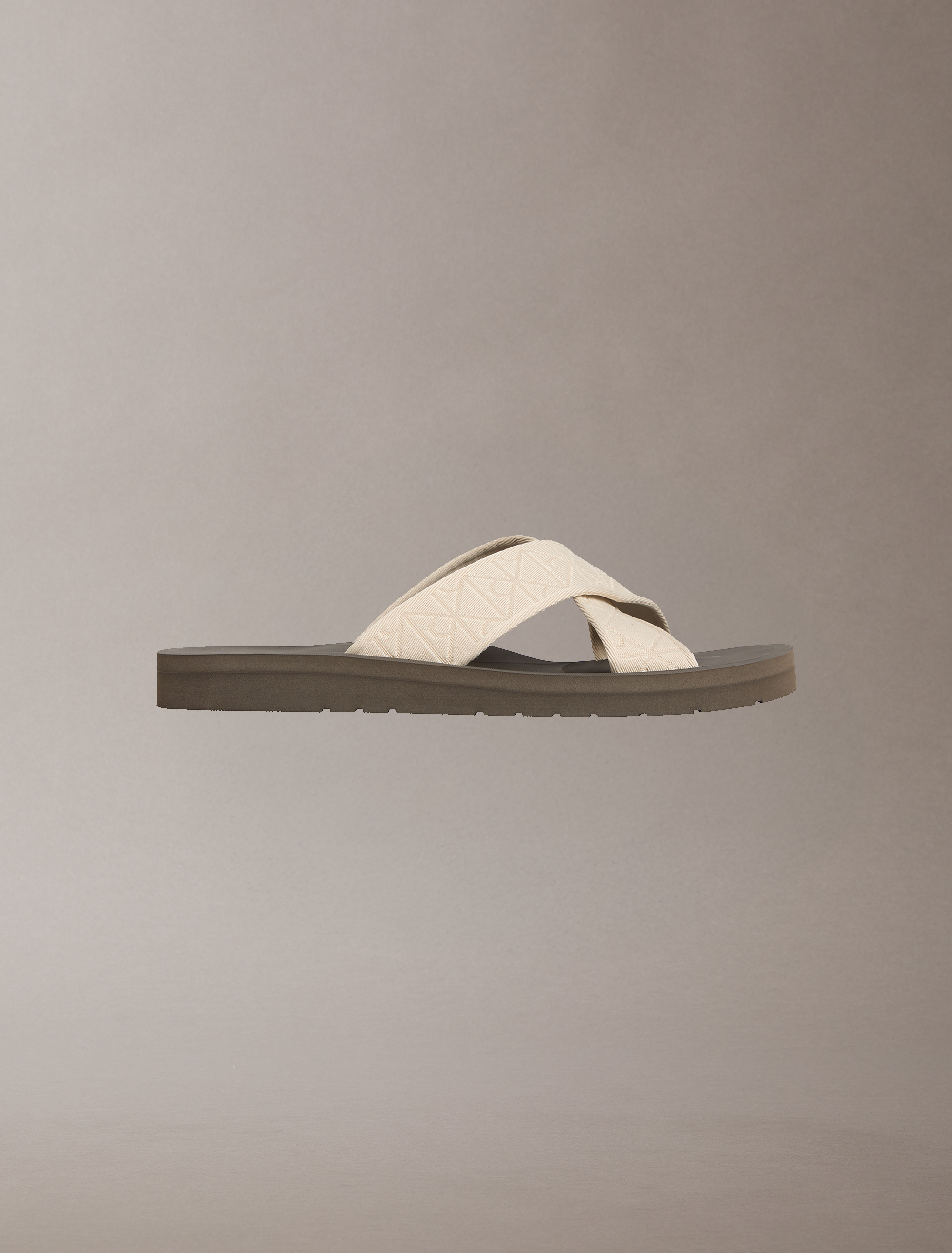 Leonidas Logo Webbing Sandals