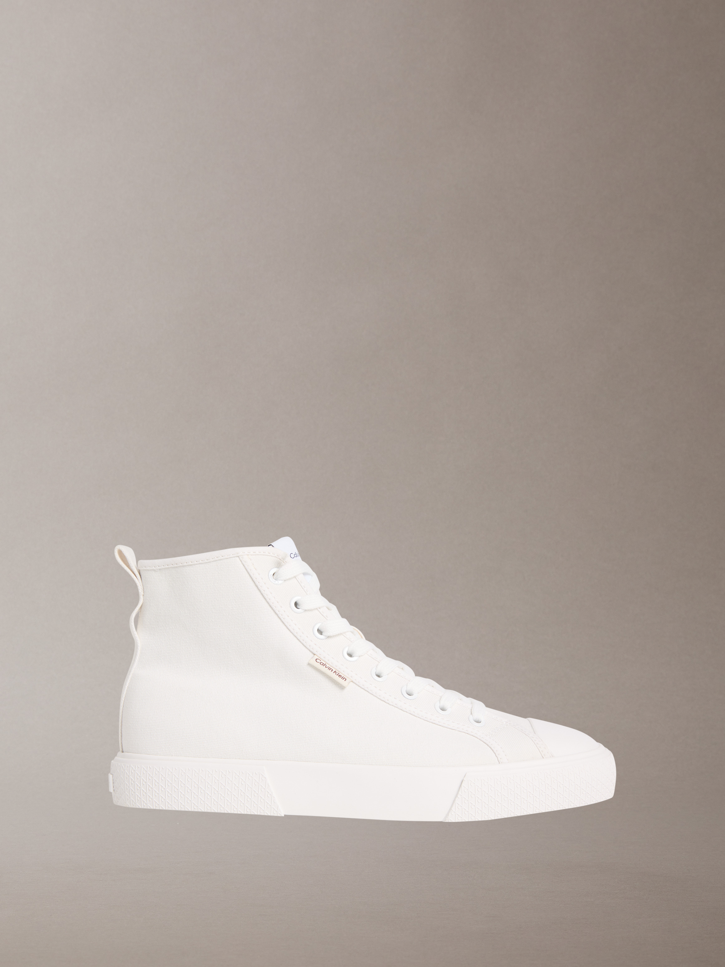 Alvaro Cotton Canvas High-Top Trainers
