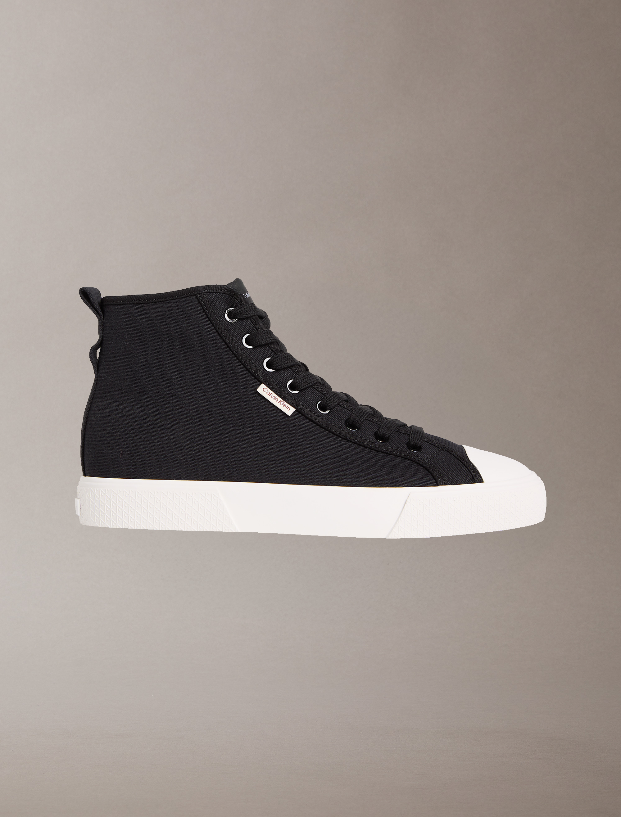 Alvaro Cotton Canvas High-Top Trainers
