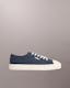 Alvaro Cotton Canvas Logo Trainers