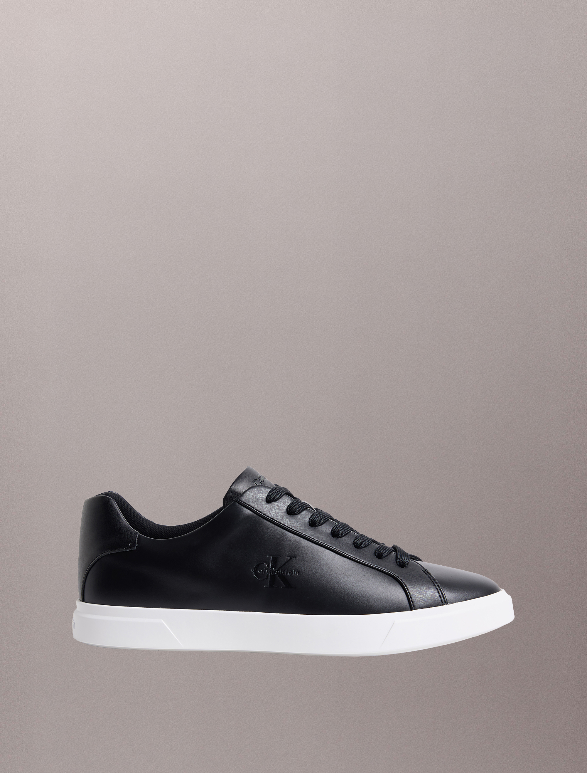 Brooke Leather Signature Logo Trainers