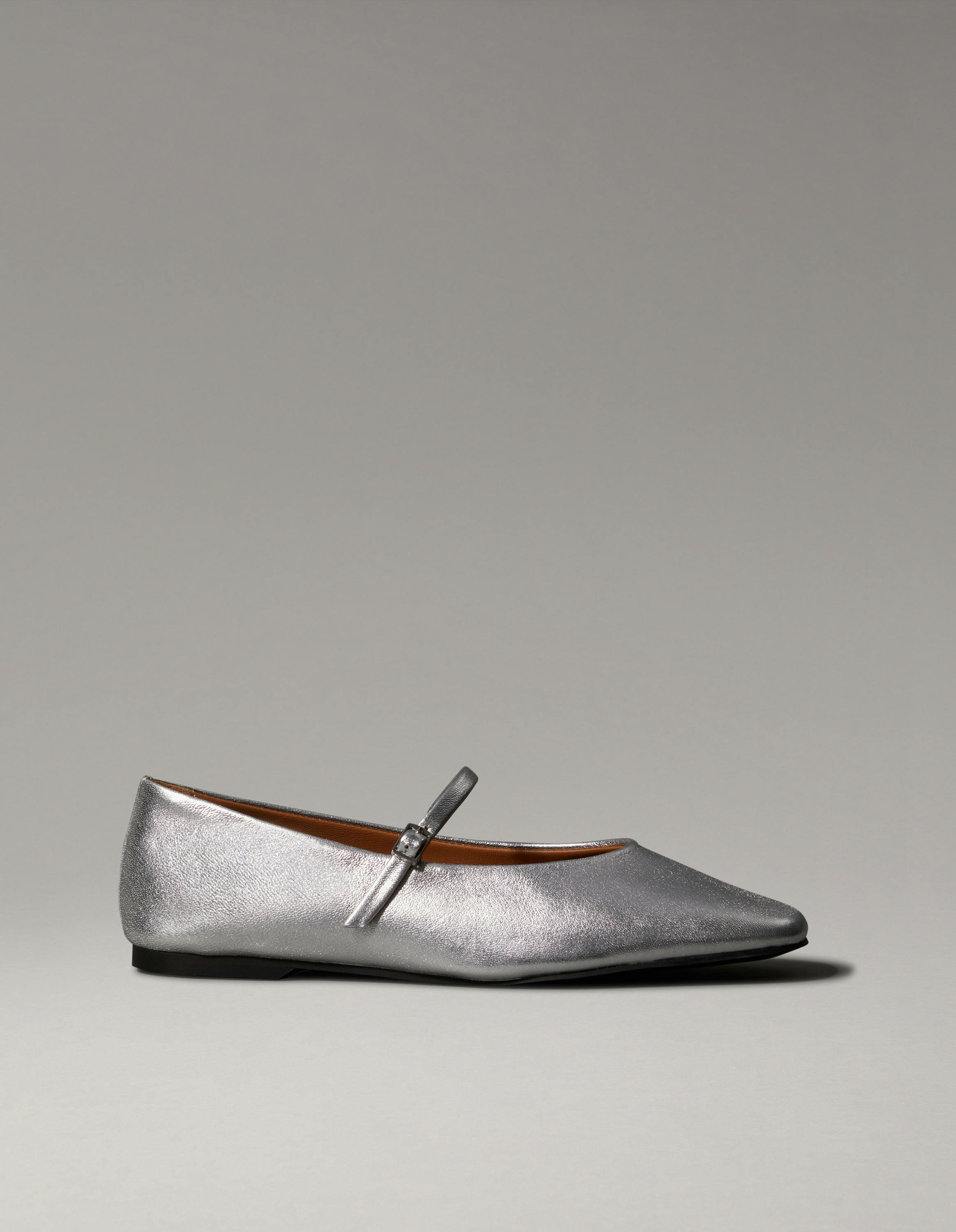 Ballet Calvin Klein Flat Shoes Ladies Pointed Toe Flats Calvin