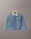 Boys Denim Padded Trucker Jacket