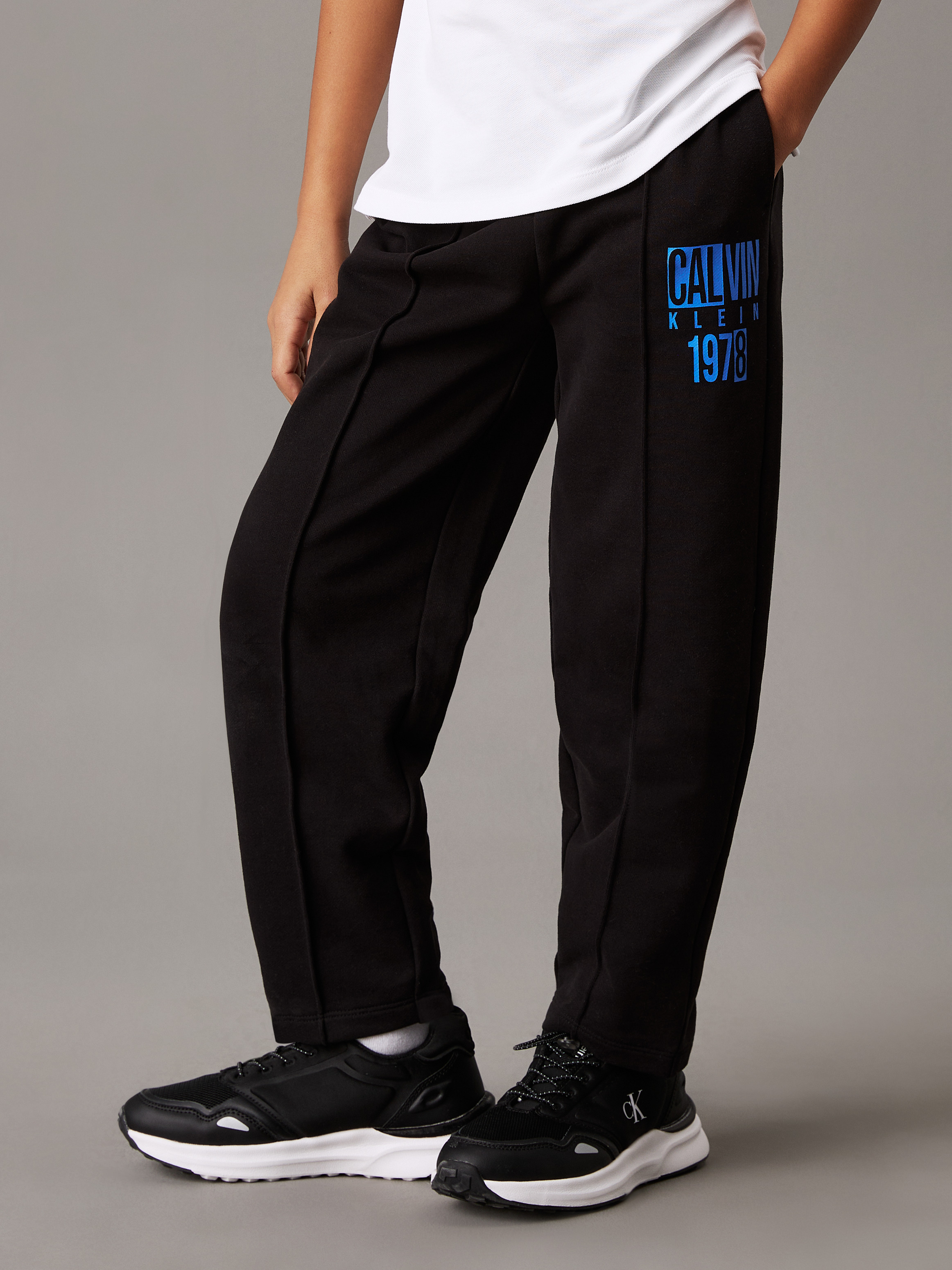 Boys Relaxed Terry Pintuck Joggers