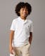Boys Stretch Pique Polo Shirt