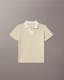 Boys Linen Blend Polo Shirt