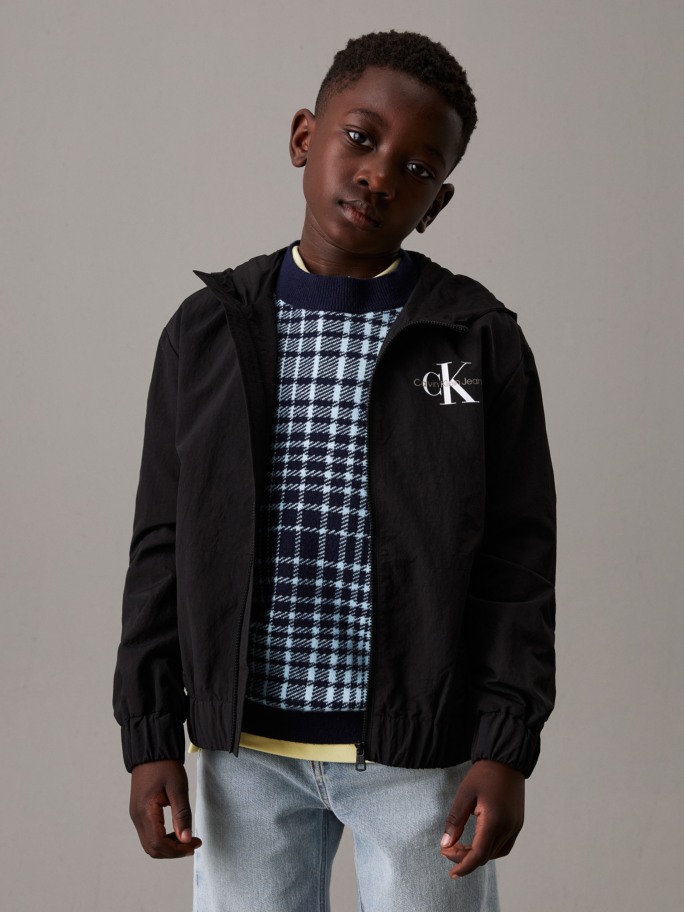 Boys Hooded Windbreaker