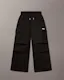 Boys Baggy Sateen Cargo Pants