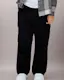 Boys Baggy Sateen Cargo Pants