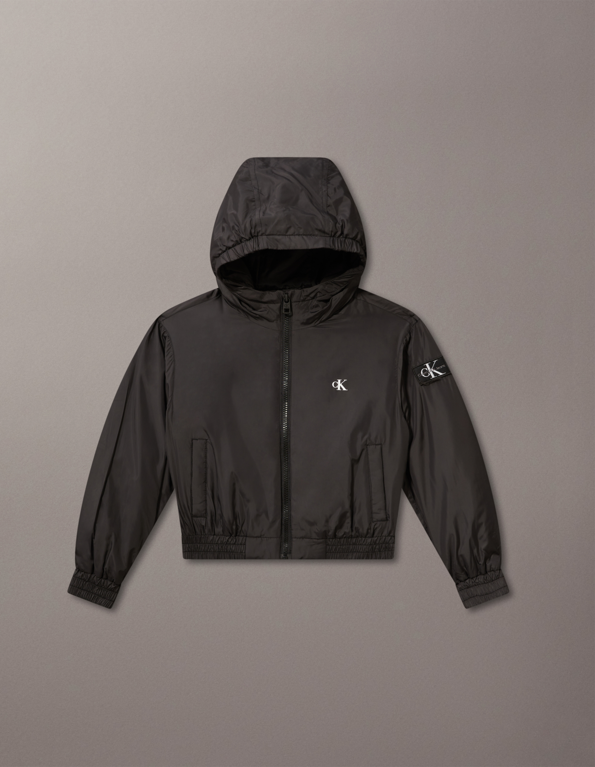 Boys Hooded Harrington Jacket