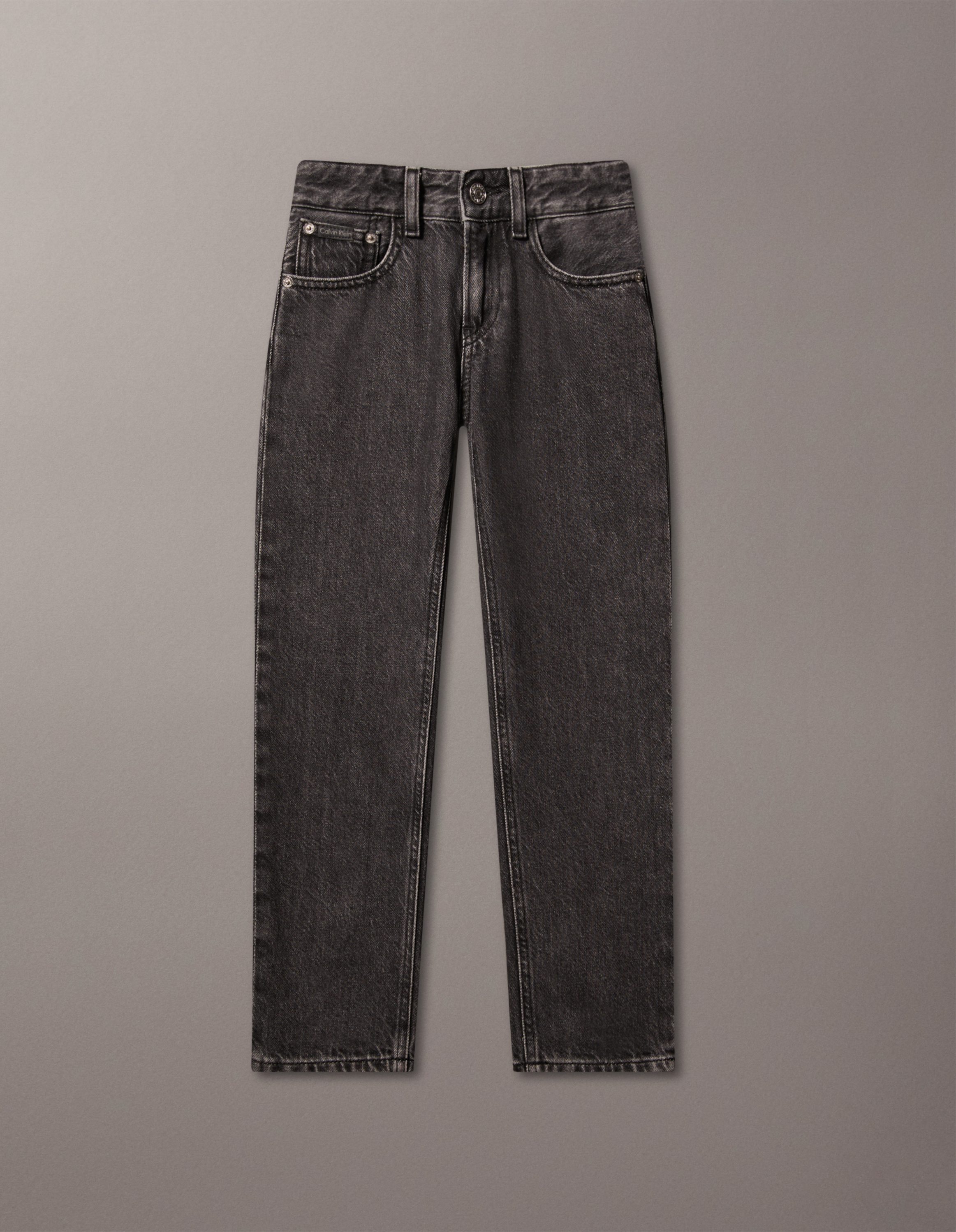 Boys Mid Rise Straight Jeans