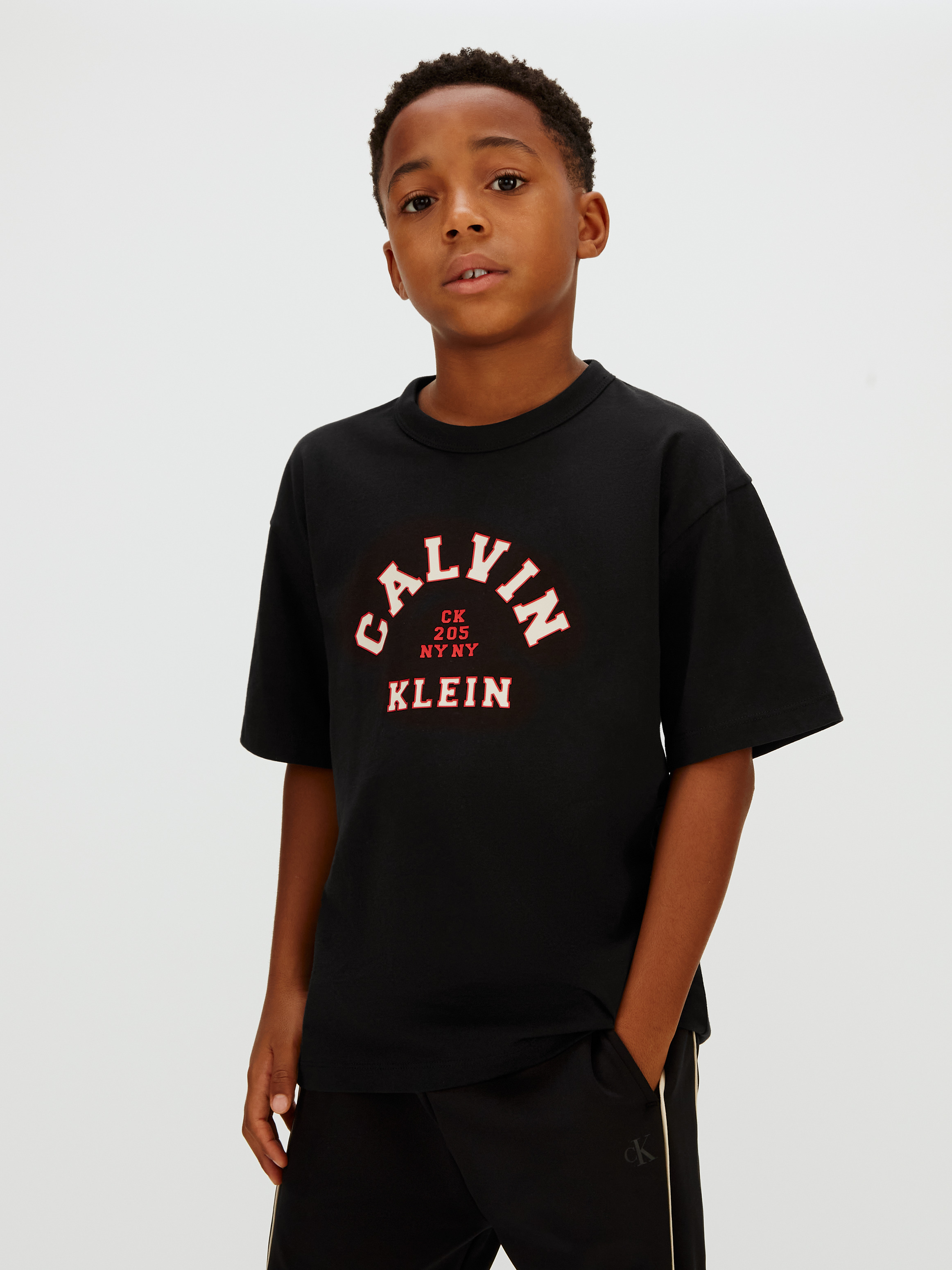 Boys Relaxed Varsity Logo T-Shirt