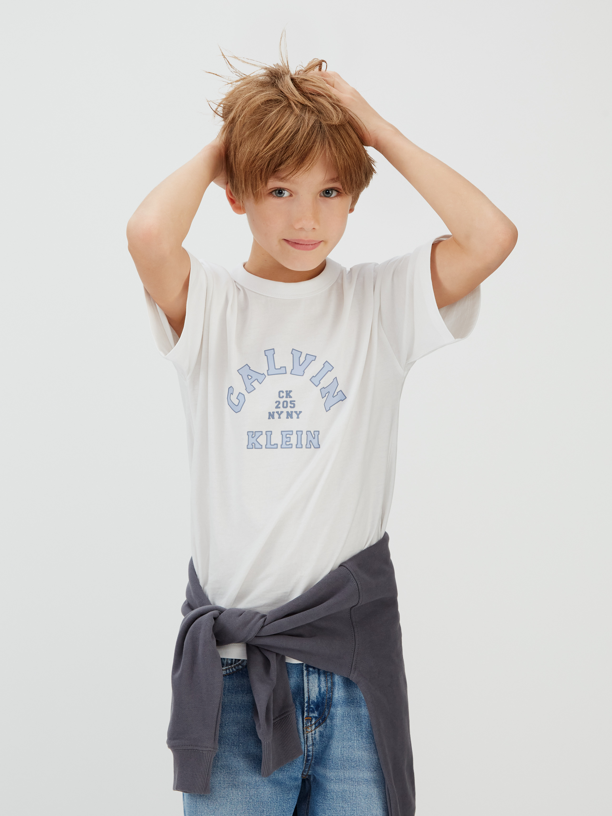 Boys Relaxed Varsity Logo T-Shirt
