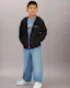 Boys Relaxed Windbreaker Jacket