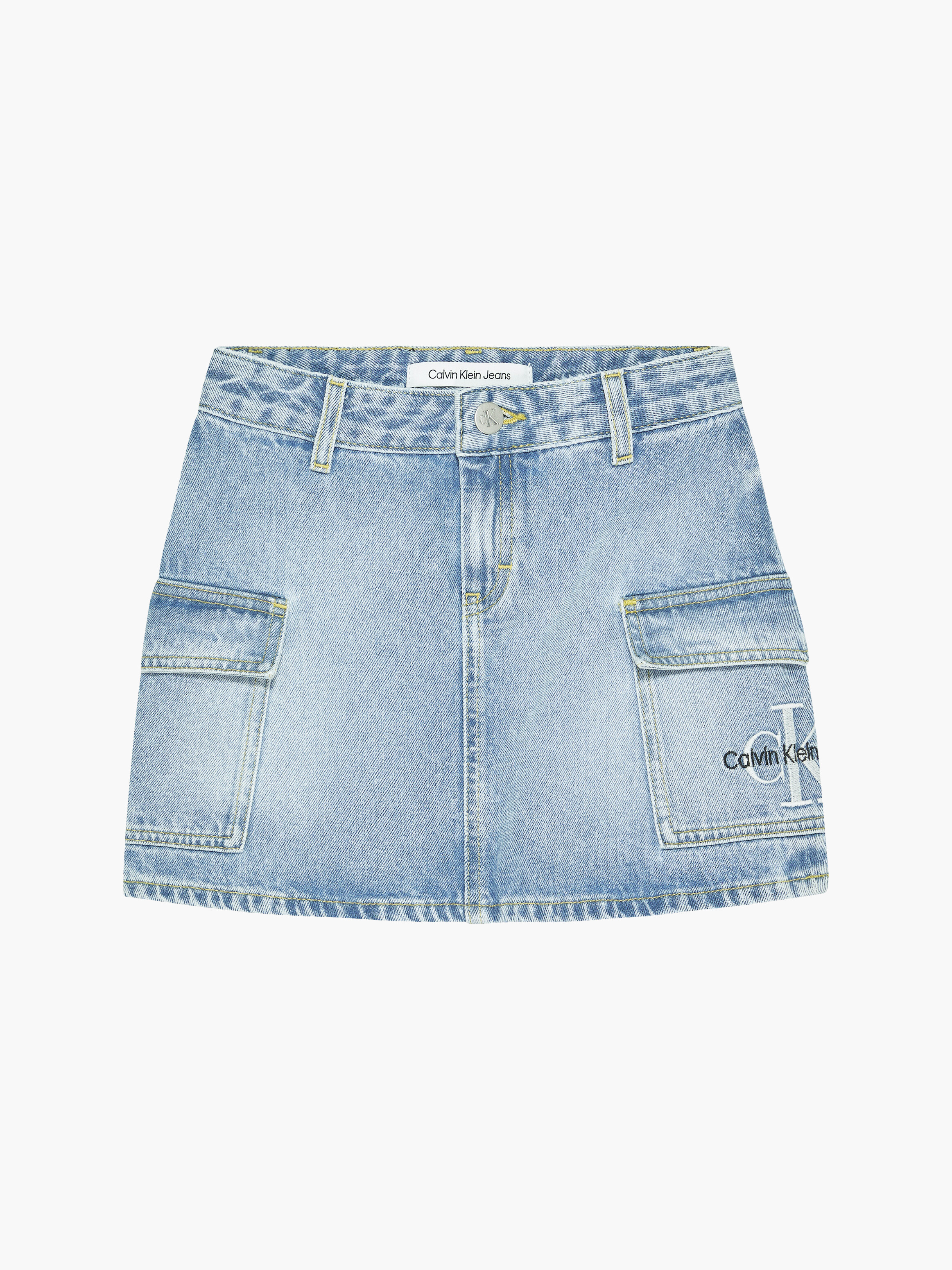Girls 8 16 Denim Skirt Calvin Klein
